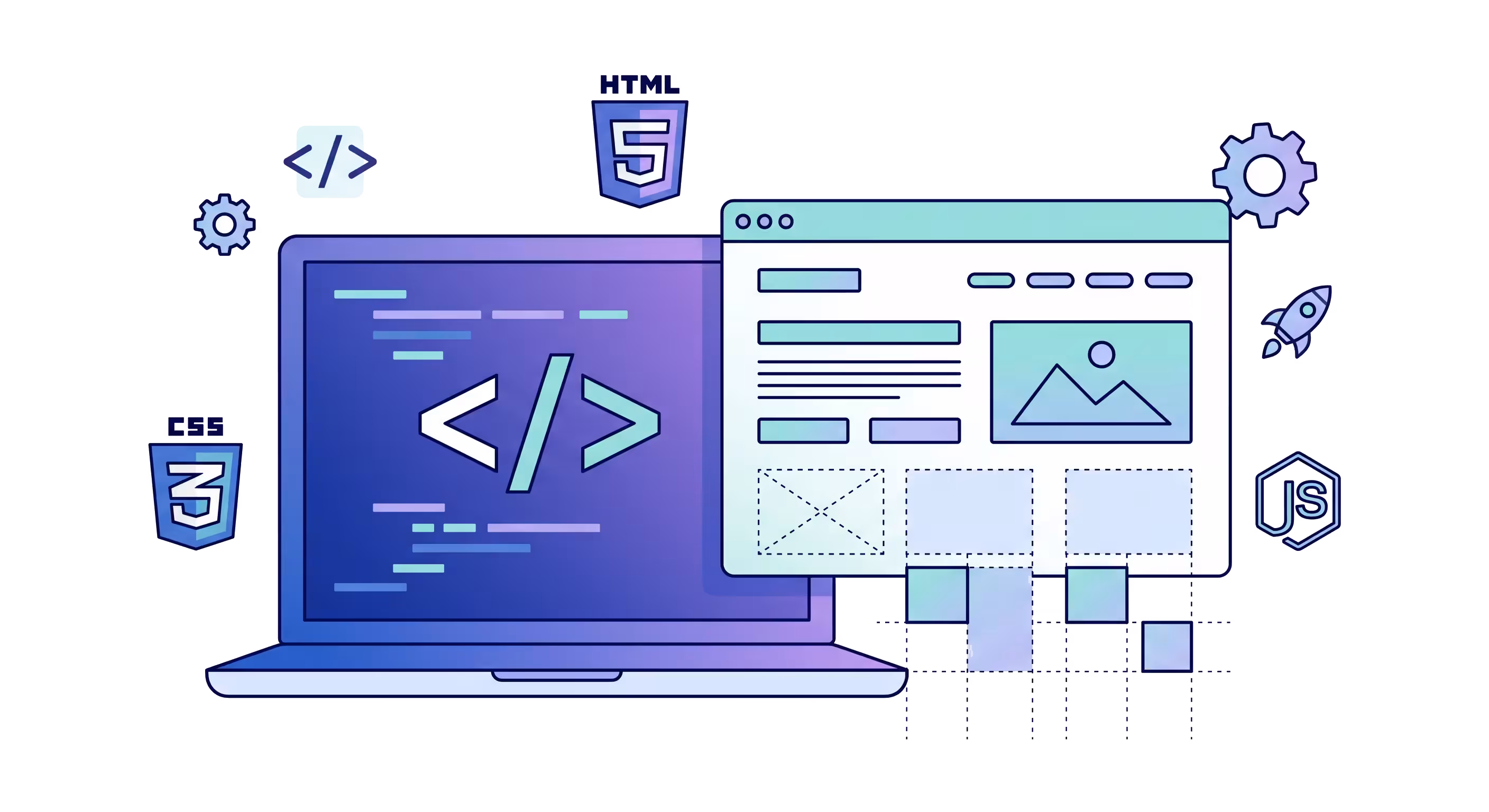 Mobile App Development illustration