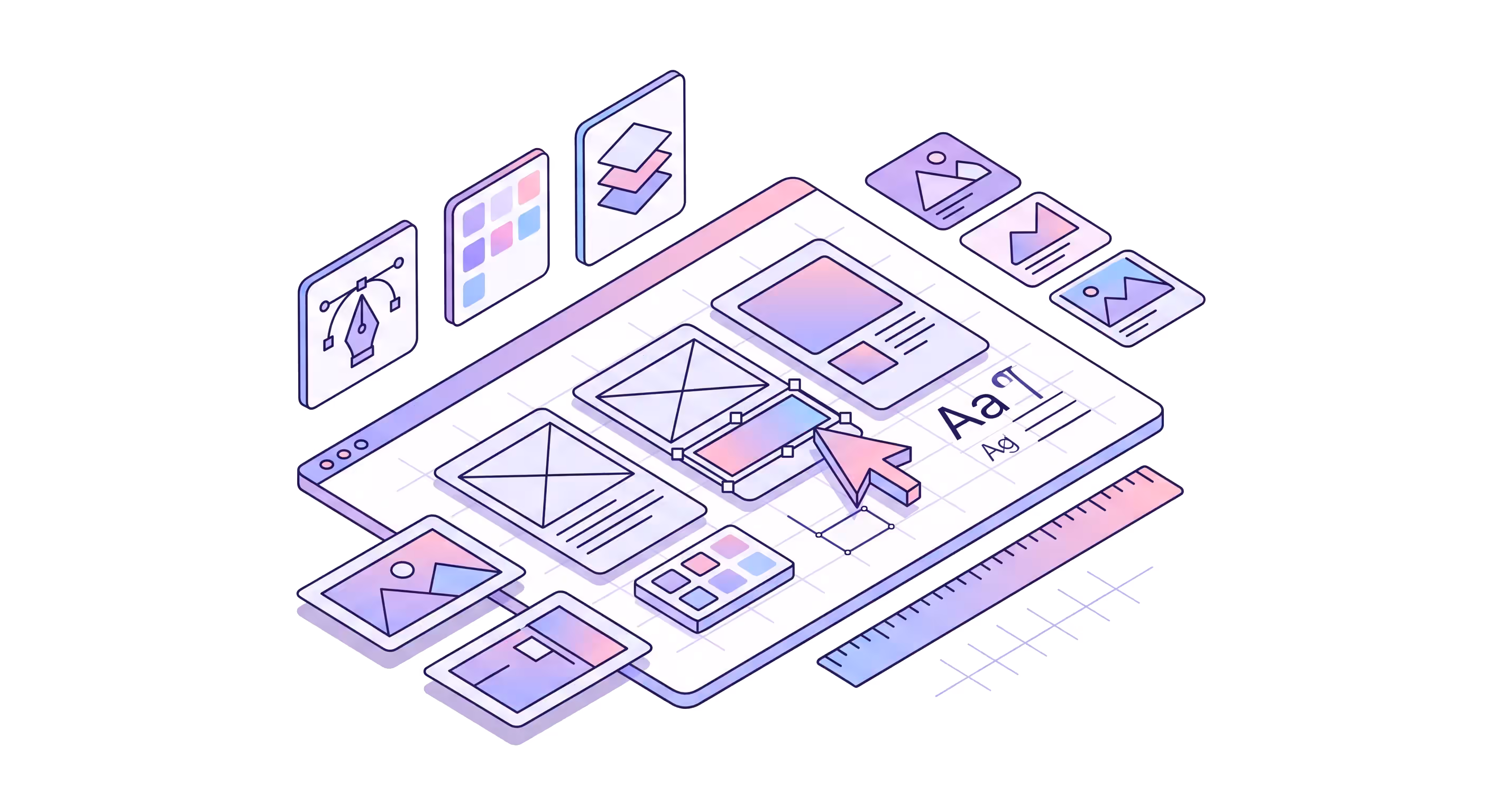UI/UX Design illustration